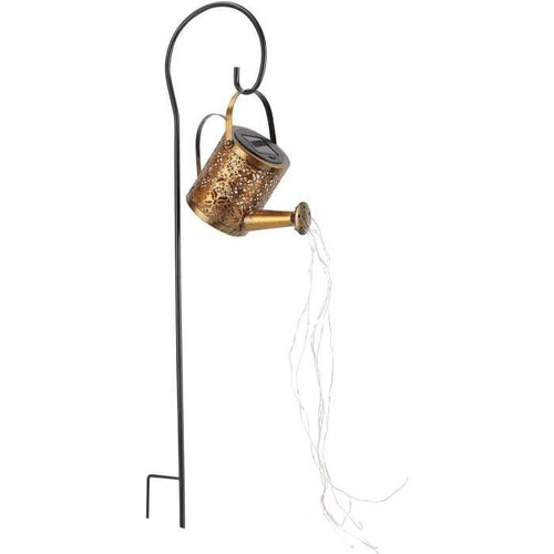 Faro solare decorativo a LED per piantare - LUMISKY - ARROSY - H78 cm - Forma di annaffiatoio