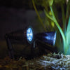 Faretto solare proiettore 2 in 1 da attaccare o fissare - LUMISKY - SPIKY AWAY W34 - H42 cm - LED bianco