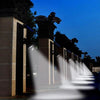 Faretto solare proiettore 2 in 1 da attaccare o fissare - LUMISKY - SPIKY AWAY W34 - H42 cm - LED bianco