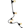 LINK ME LIGHT Ghirlanda luminosa collegabile - 10 lampadine - Attacco E27 - LED bianco caldo - 5m