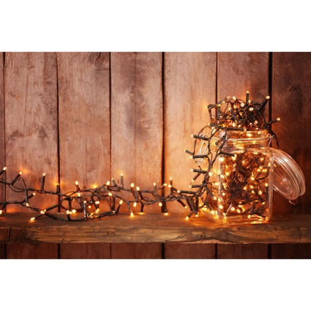 Ghirlanda di luce solare Yogy Solar LUMI GARDEN - Luce bianca calda solare - 400 LED - 3300 cm