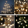 LUMI GARDEN Corda solare per palline Billy Solar - Luce bianca - 60 palline - 700 cm