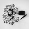 LUMIJARDIN Gabbia di ghirlanda solare diamante mily all'aperto con 10 lampadine a LED