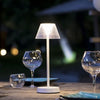 Lampada da tavolo senza fili - LUMISKY - BEVERLY WHITE - H34 cm - LED bianco caldo
