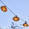 Ghirlanda luminosa da esterno - LUMISKY - COTTAGE - 5,70 m - 10 globi trasparenti - LED bianco caldo