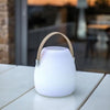 Lampada speaker bluetooth senza fili - LUMISKY - MINI MAY PLAY - H23 cm - LED bianco e multicolor dimmerabile