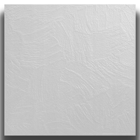 10 o 20mq (40 oppure 80 pezzi) di pannello decorativo a soffitto in polistirene compatto 50x50cm (spess. 1cm) LYON Eternal Parquet
