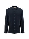 Gran Sasso Camicia Blu Stretch da uomo