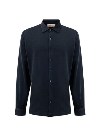 Gran Sasso Camicia Blu Stretch da uomo