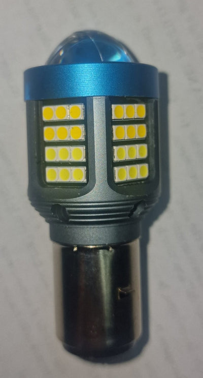 Lampada Led 6W H6 Ba20D 12V Per Moto Scooter