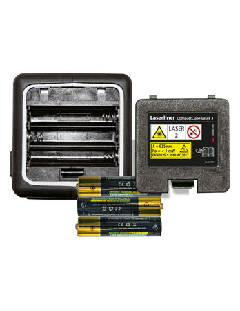 Laser a linee intersecanti rosso LASERLINER 036.150A - CompactCube-Laser 3