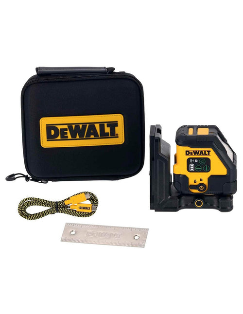 Laser multilinea con raggio verde USB-C 2 linee a DeWALT DCLE14201GB