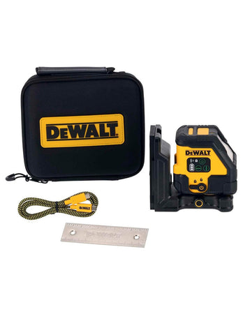 Laser multilinea con raggio verde USB-C 2 linee a DeWALT DCLE14201GB