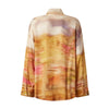 Pinko camicie donna pinko - life camicia satin stampa - multicolore da donna