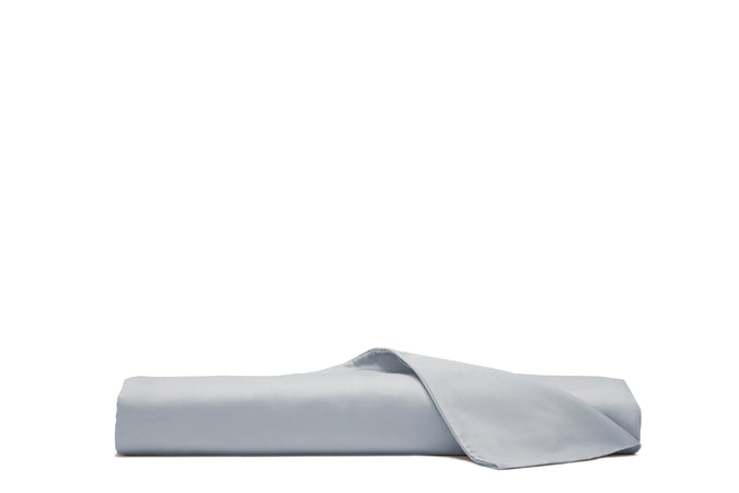 Parure copripiumino  in raso di puro cotone GRIGIO PERLA - SmartDecoHome