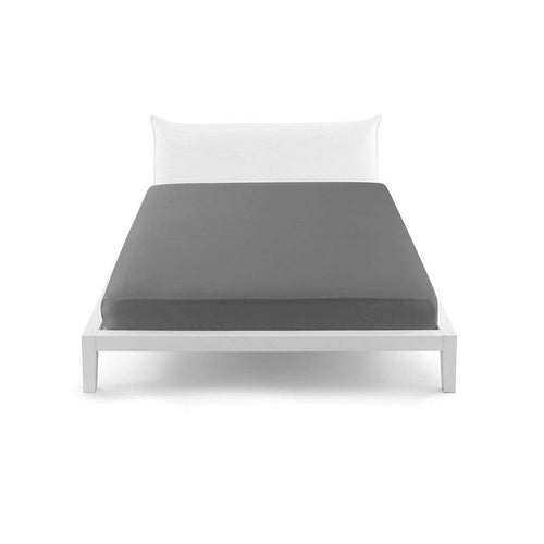 Bassetti Lenzuolo Sotto con Angoli in Cotone Tinta Unita - Varie Dimensioni - Passarelli Biancheria