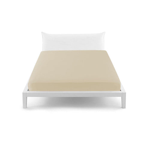 Bassetti Lenzuolo Sotto con Angoli in Cotone Tinta Unita - Varie Dimensioni - Passarelli Biancheria