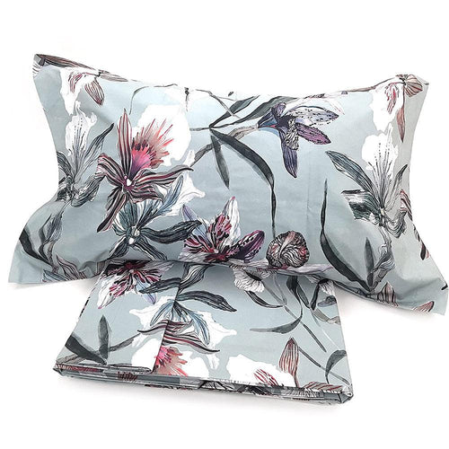 Svad Dondi Completo Lenzuola Matrimoniale Orchidea 101060283 S110 - Passarelli Biancheria