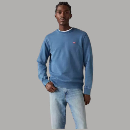 Levi's felpa blu indago 359090069