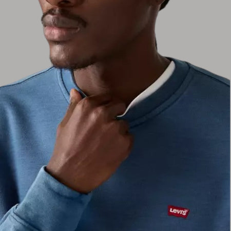 Levi's felpa blu indago 359090069