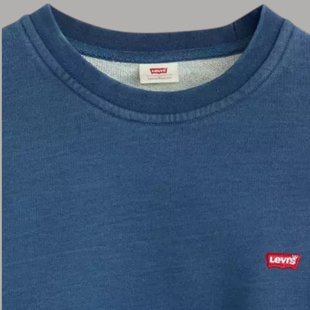 Levi's felpa blu indago 359090069
