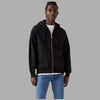 Levi's felpa nera con zip e cappuccio A92650000