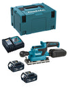 Levigatrice Orbitale MAKITA DBO380RTJ (2 x 5,0 Ah + DC18RC + MAKPAC 3)