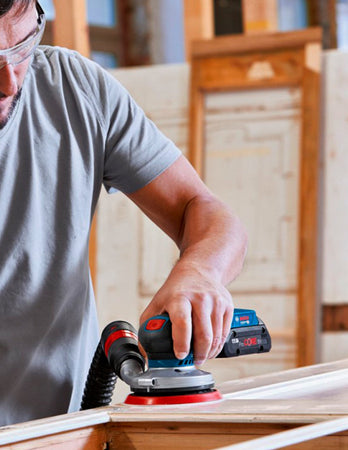 Levigatrice Roto-orbitale BOSCH GEX 18V-125 (Solo corpo + L-Boxx 136)