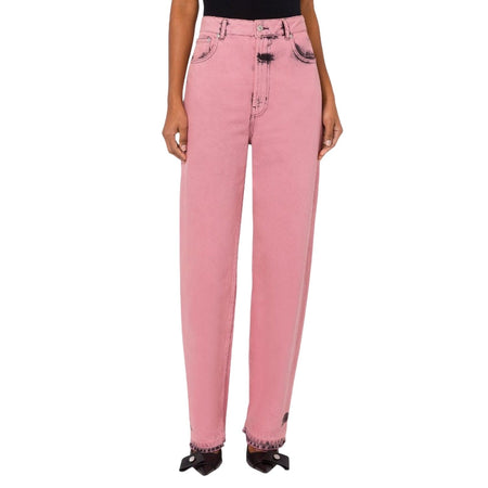 MOSCHINO JEANS pantaloni donna moschino jeans - pantalone - rosa da donna