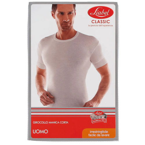 Liabel Maglia da Uomo Manica Corta in Lana Girocollo 5167/33 S30 - Passarelli Biancheria