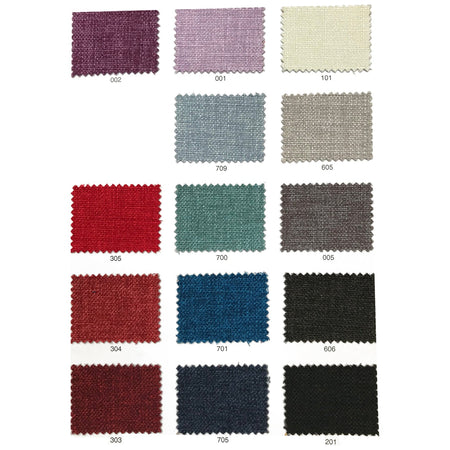 Pouf letto trasformabile "Mercurio" pieghevole con materasso "Made in Italy"