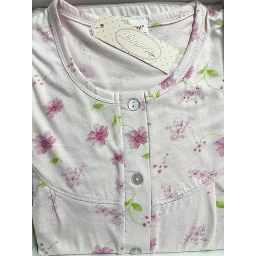 Lingery Pigiama in Cotone Jersey da Donna Aperto Avanti S27