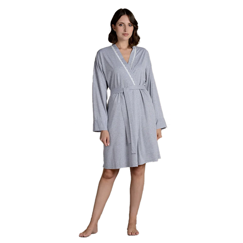 Lingery Vestaglia da Donna in Cotone Primaverile M.L. 8206 2504S36