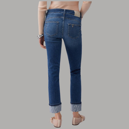 Liu Jo Jeans Skinny Strass Effetto Used - Moda Chic e Comfort
