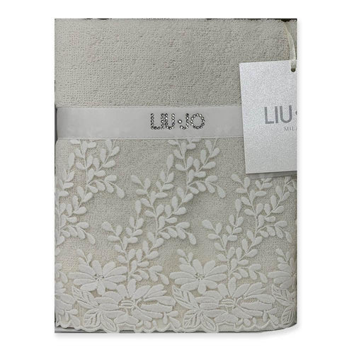 Liu Jo Telo Doccia Bagno in Spugna con Pizzo Organza LB639B S70 - Passarelli Biancheria