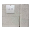 Liu Jo Set 1+1 Asciugamani Chains LB851B in Scatola S34 - Passarelli Biancheria