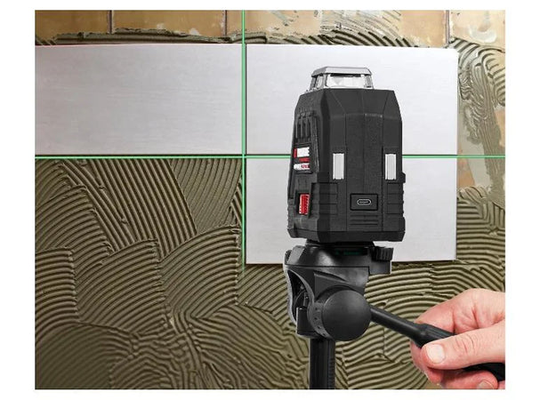 Livella Laser a Croce PARKSIDE PERFORMANCE Ricaricabile con Treppiede 4V - Prodotto esposto in negozio