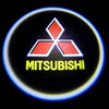 Coppia Luci Led Incasso Cortesia Logo Proiettore 3D 12V 5W MITSUBISHI
