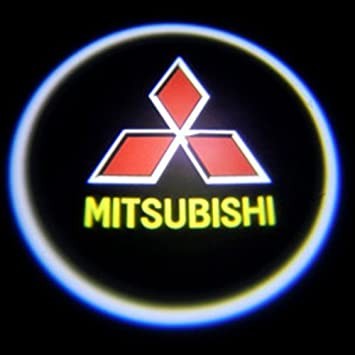 Coppia Luci Led Incasso Cortesia Logo Proiettore 3D 12V 5W MITSUBISHI