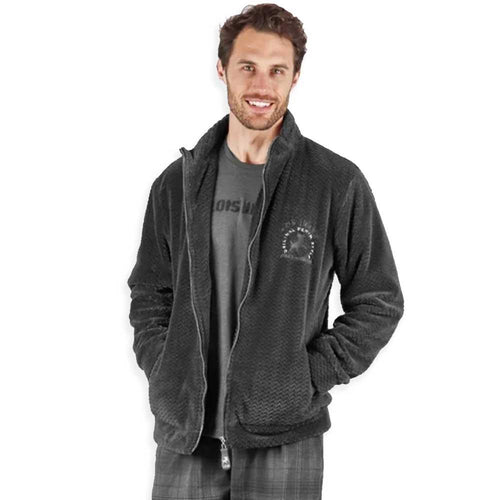 Lois Giacca da Camera per Uomo in Pile Corel con Cerniera 57546 S31 - Passarelli Biancheria
