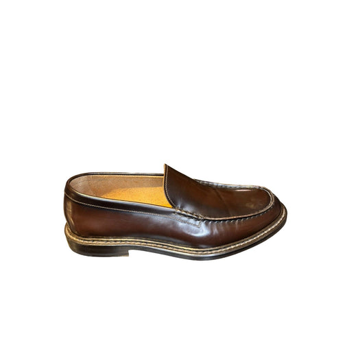 DOUCAL'S mocassini uomo doucal's - mocassino liscio (cu) horse ebano +f.do t.moro - marrone da uomo
