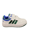 Scarpe sneakers Bambini e ragazzi adidas tensaur  bianco-fuxja velcro