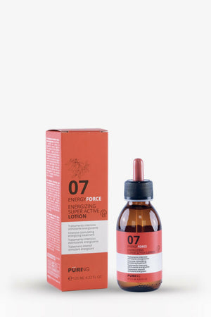 Lozione Energizzante Anticaduta Capelli Puring Energyforce Superactive – Trattamento Intensivo Stimolante con Peperoncino, Limone e Tè, Rinforzante Cute e Capelli Deboli, Azione Purificante e Riequilibrante