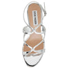 STEVE MADDEN scarpe con tacco donna steve madden - gracia - argento da donna