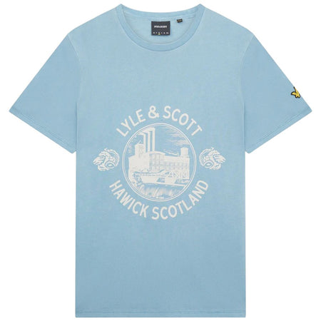 Lyle & Scott t-shirt hawick print avion TS1806V T-shirt Lyle & Scott