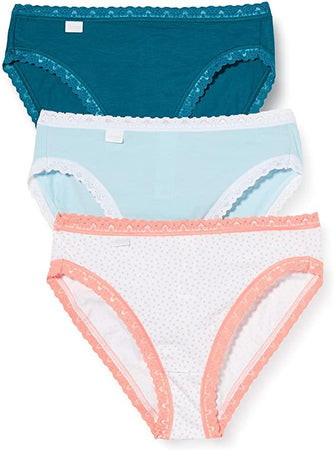 Sloggi Donna 24/7 Weekend Tai C3P 10198237 Confezione 3 Slip Tai S10 - Passarelli Biancheria