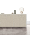 Mobile archivio ufficio in melaminico con 4 ante battenti cm. 180x43x87h