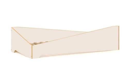 Lettino Montessori ASTRO bianco 143 x 75 cm