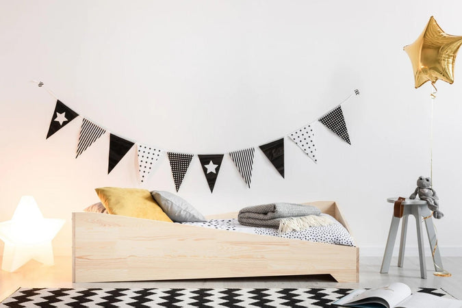 Lettino Montessori ASTRO beige 180 x 90 cm