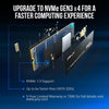 Unità a stato solido interna - PNY - CS1030 M.2 GEN3 - 250 GB - NVMe (M280CS1030-250-RB)